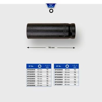 Kraft-Stecknuss KS TOOLS  BT022661