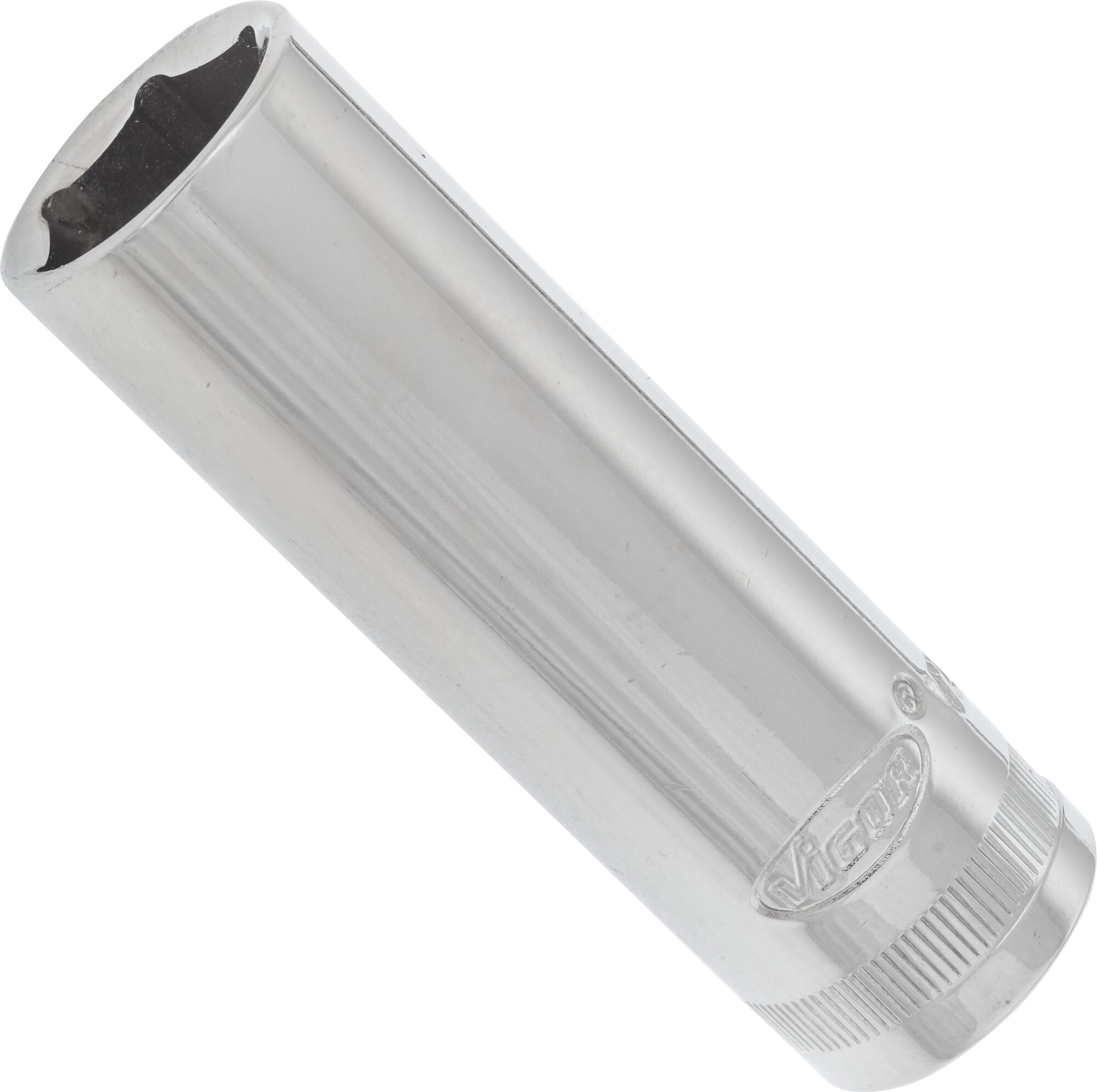 VIGOR Sechskant Steckschlüsseleinsatz · lang · V2588N · Vierkant hohl 12,5 mm (1/2 Zoll) · Außen Sechskant Profil · 17 mm