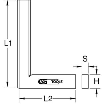 Flachwinkel nach DIN 875/1, 75mm