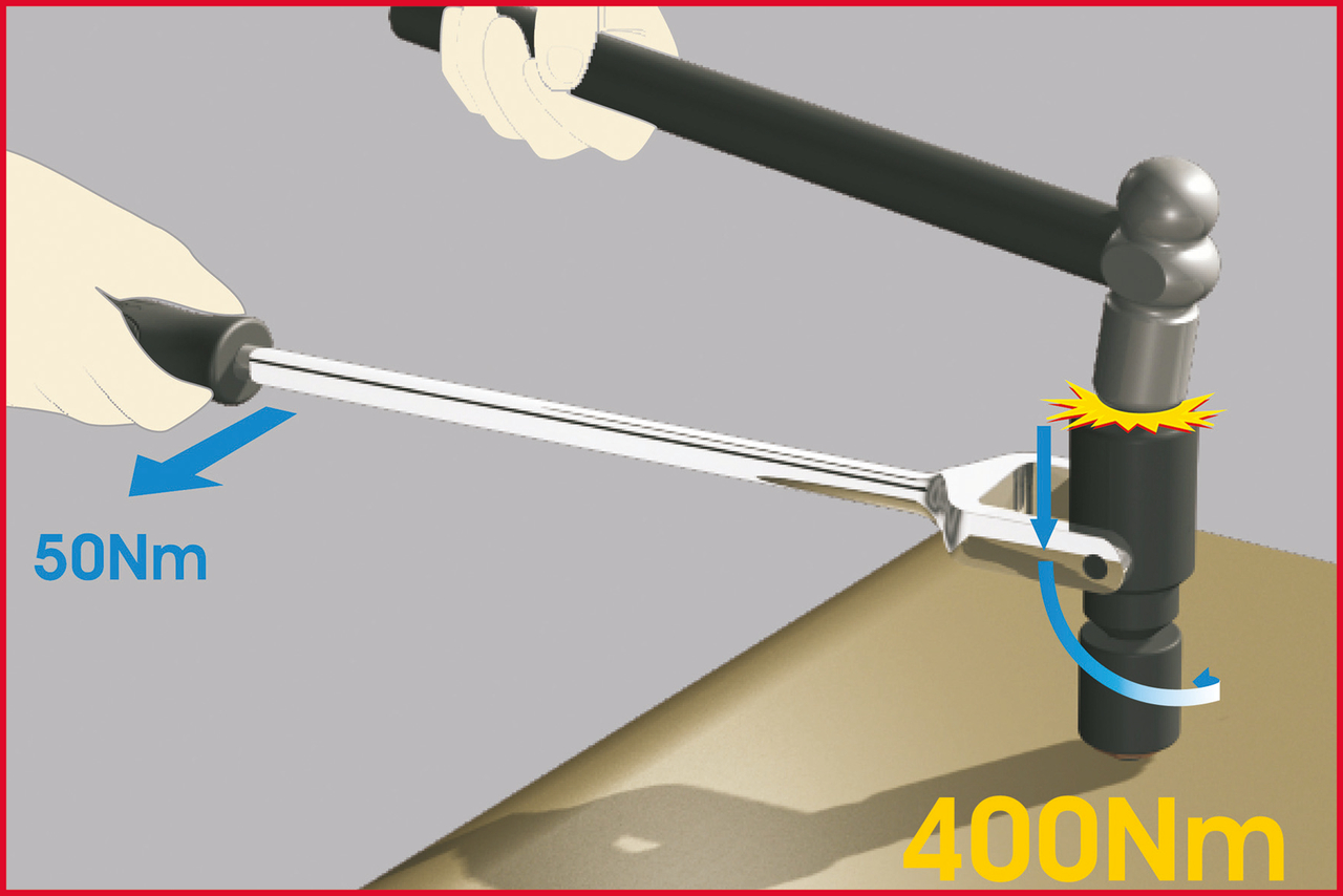 1/2" Hand-Schlagschrauber, 475mm