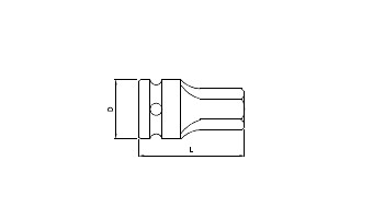 Werkzeug Sonic Kraft-Biteinsatz 1/2" Innensechskant ein Stück 19mm 86404319