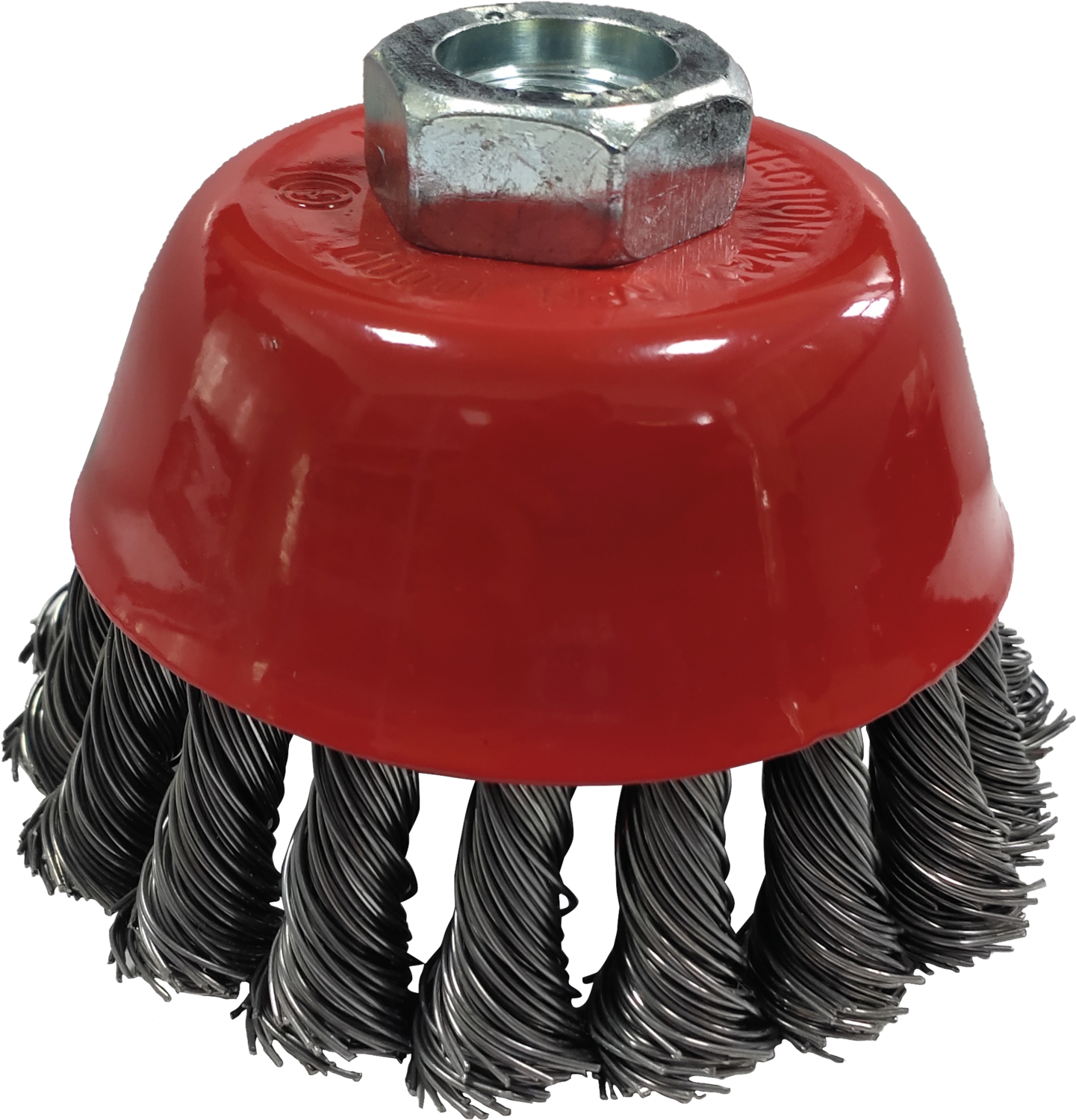 Stahldrahttopfbürste 0,5mm, Ø 90mm