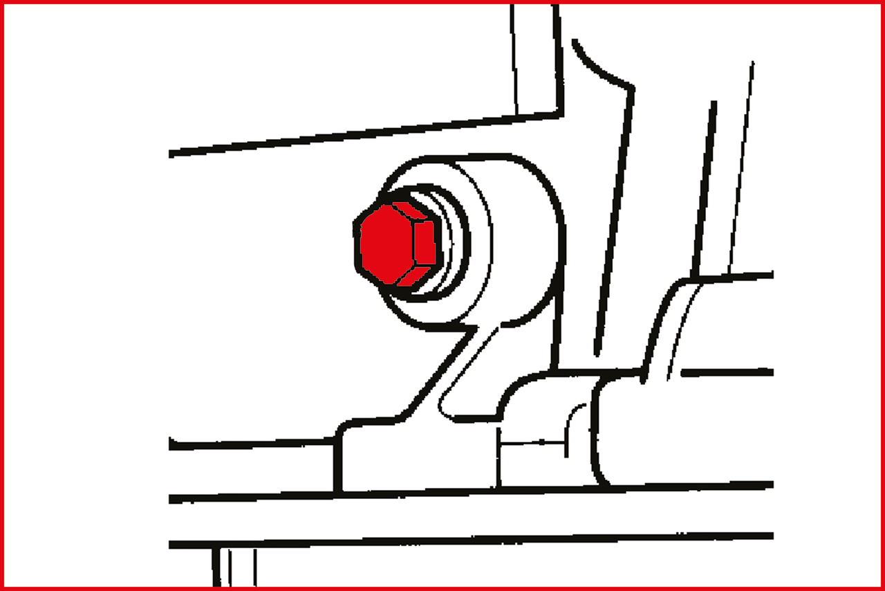 Motoreinstell-Werkzeug-Satz für Ford / Volvo, 4-tlg