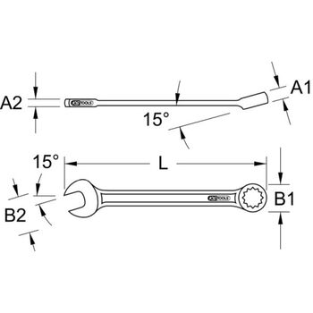 BRONZEplus Ringmaulschlüssel 20 mm