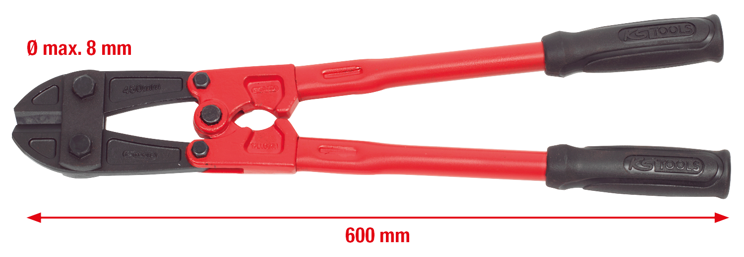 Bolzenschneider mit Rohrgriff, 85mm