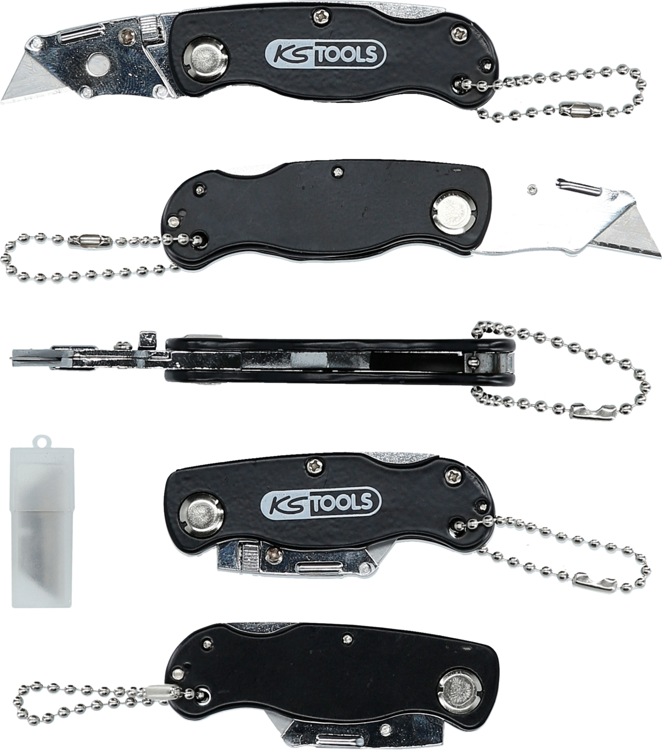 Klappmesser mit Gürteltragekette, 97mm