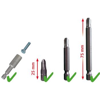 Set, Schraubendreher-Einsatz (Bits) KS TOOLS  BT053208