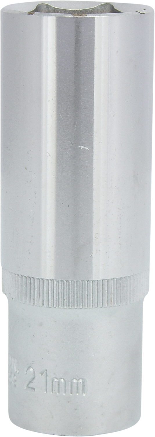 1/2" Sechskant-Stecknuss, lang, 21mm