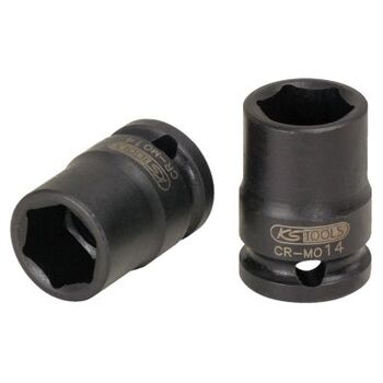 1/4" Sechskant-Kraft-Stecknuss, kurz, 10mm