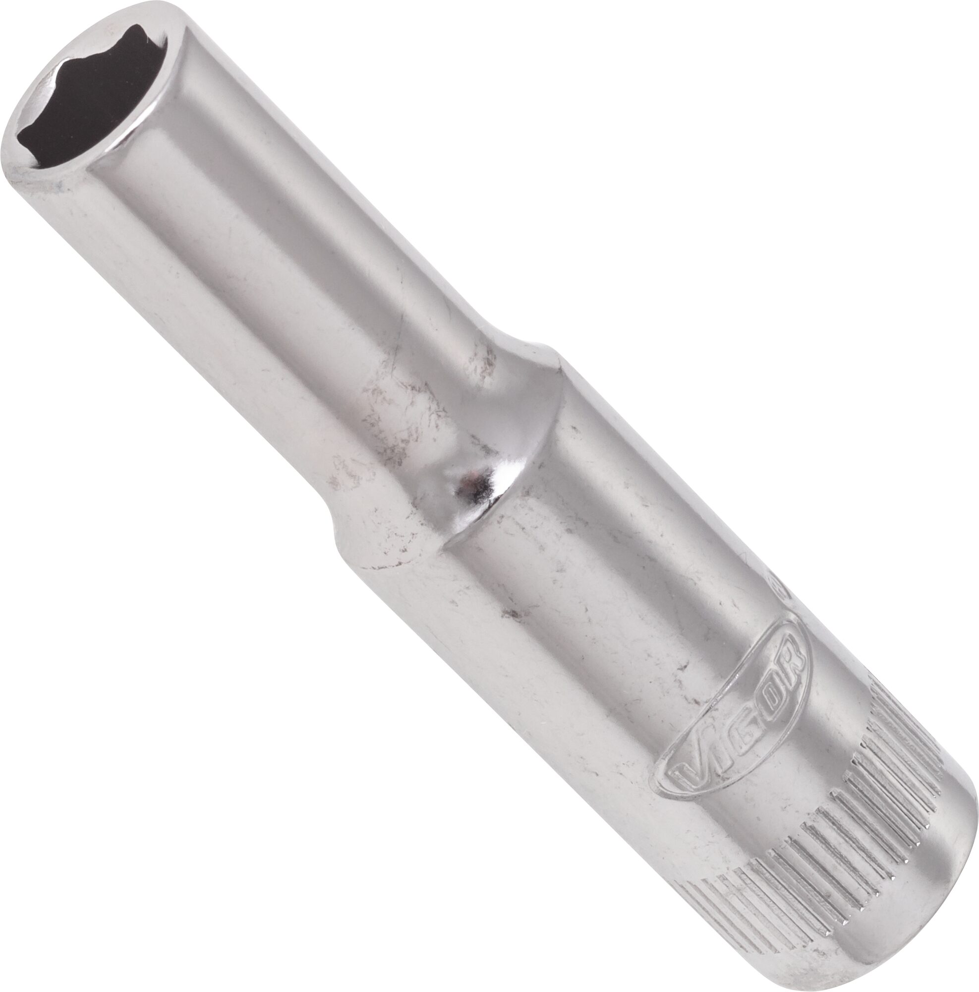 VIGOR Sechskant Steckschlüsseleinsatz · lang · V2535N · Vierkant hohl 6,3 mm (1/4 Zoll) · Außen Sechskant Profil · 6 mm