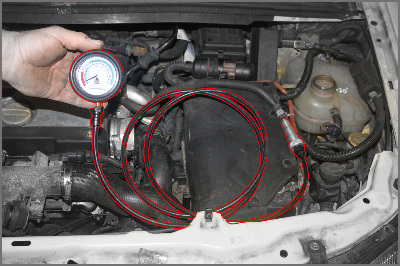 Wasserpumpentester-Satz,8-tlg