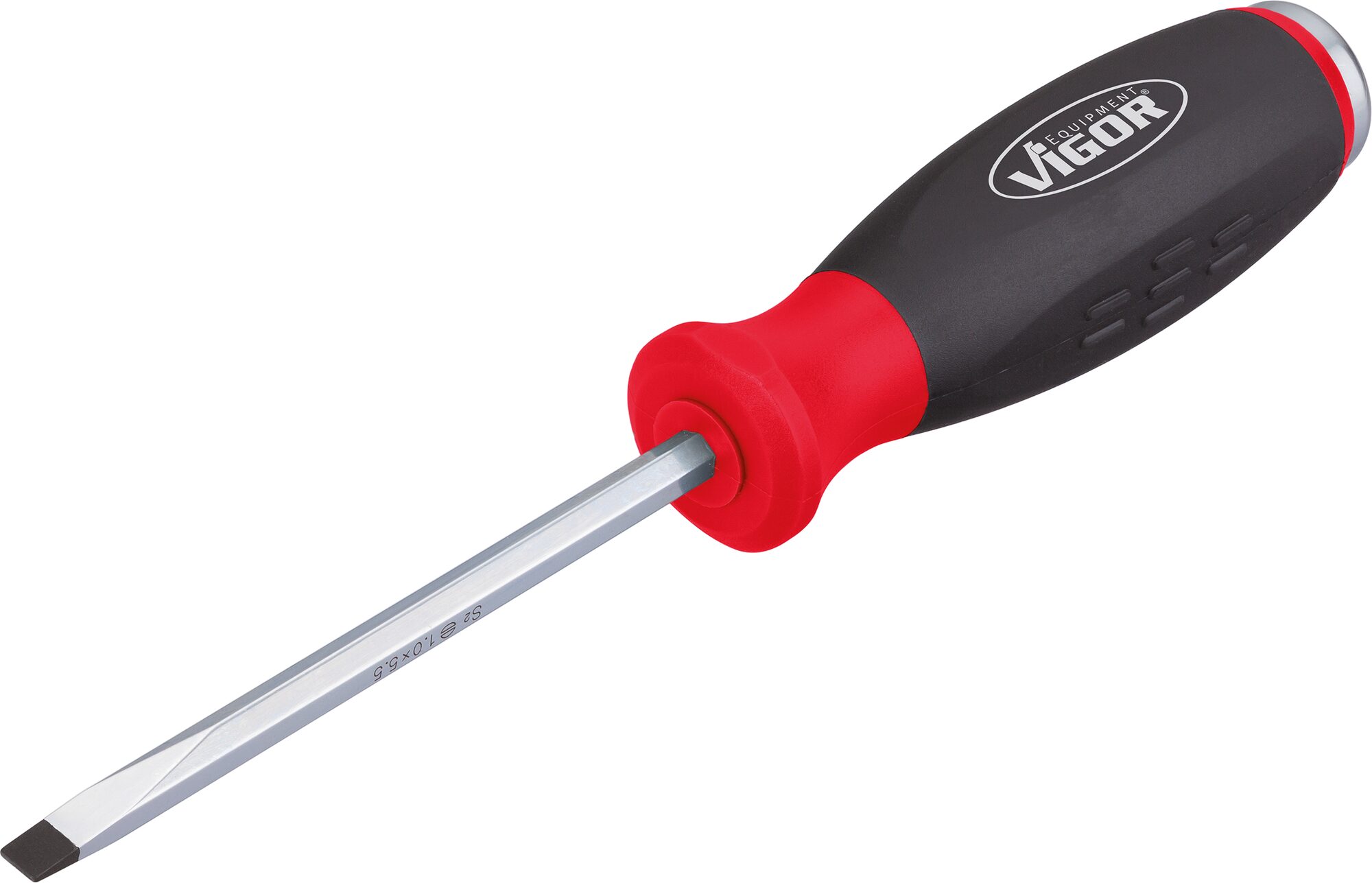 VIGOR Schlitz-Schraubendreher mit Schlagkappe · V3599 · Schlitz Profil · 1 x 5.5 mm