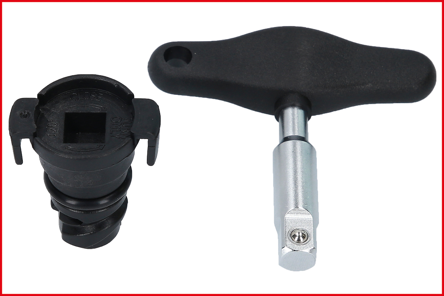 3/8" Öldienst-Spezialprofil-Satz für Kunststoff-Ölablassschrauben, 6-tlg