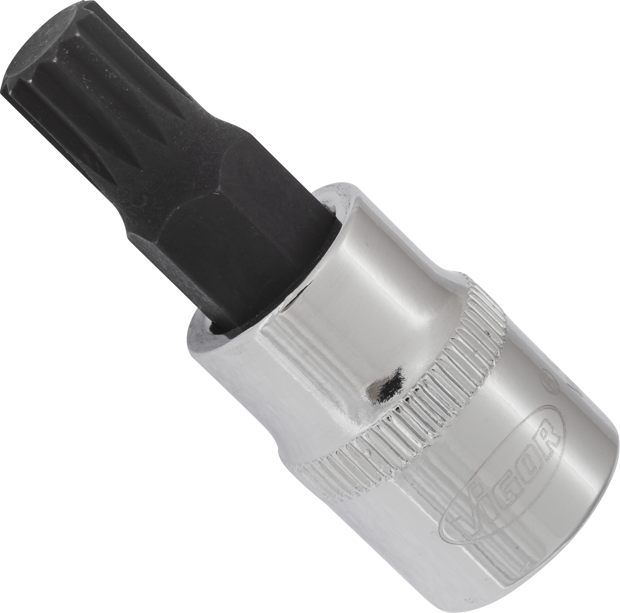 VIGOR Innenvielzahn Schraubendreher-Einsatz (XZN) · V6109 · Vierkant hohl 10 mm (3/8 Zoll) · Innen Vielzahn Profil XZN · M9