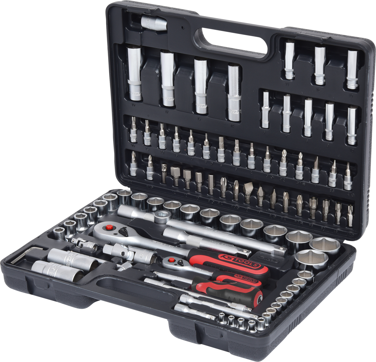 1/4"+1/2" Steckschlüssel-Satz, 94-tlg