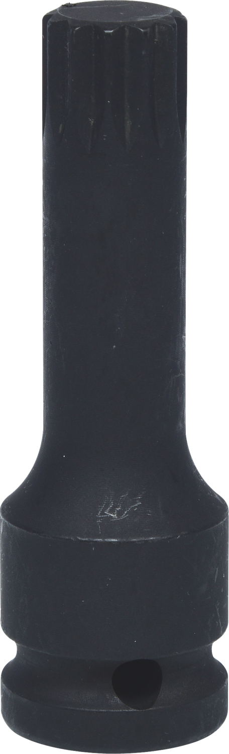1/2" Kraft-Bit-Stecknuss Vielzahn, lang, M16