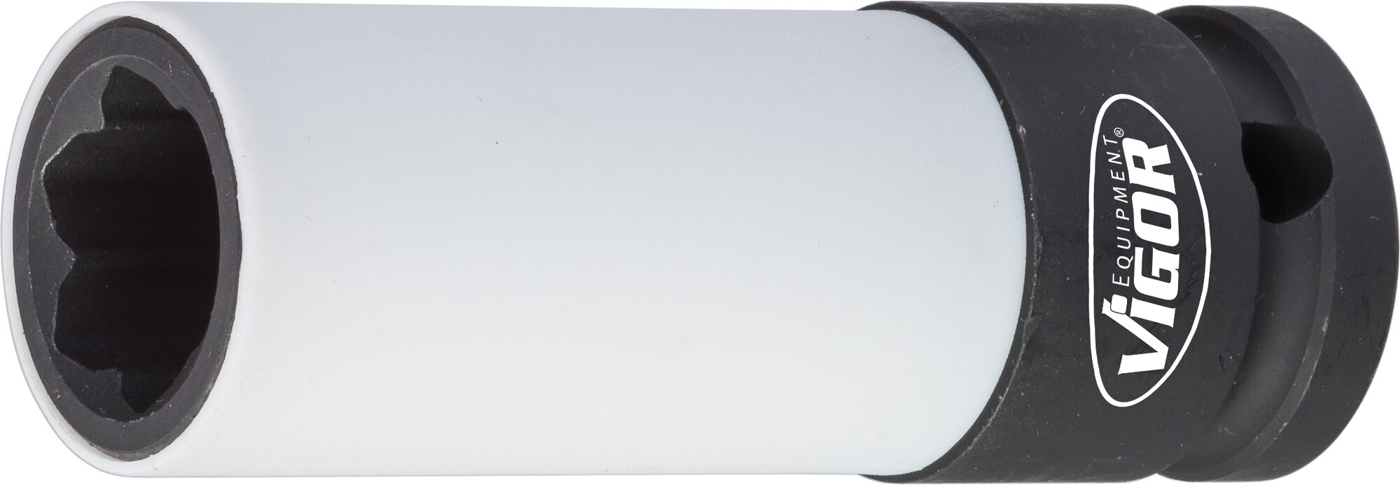 VIGOR Schlagschrauber Steckschlüsseleinsatz · MERCEDES-BENZ · V4309 · Vierkant hohl 12,5 mm (1/2 Zoll) · Radschrauben Hybrid Sonderprofil · 78 mm