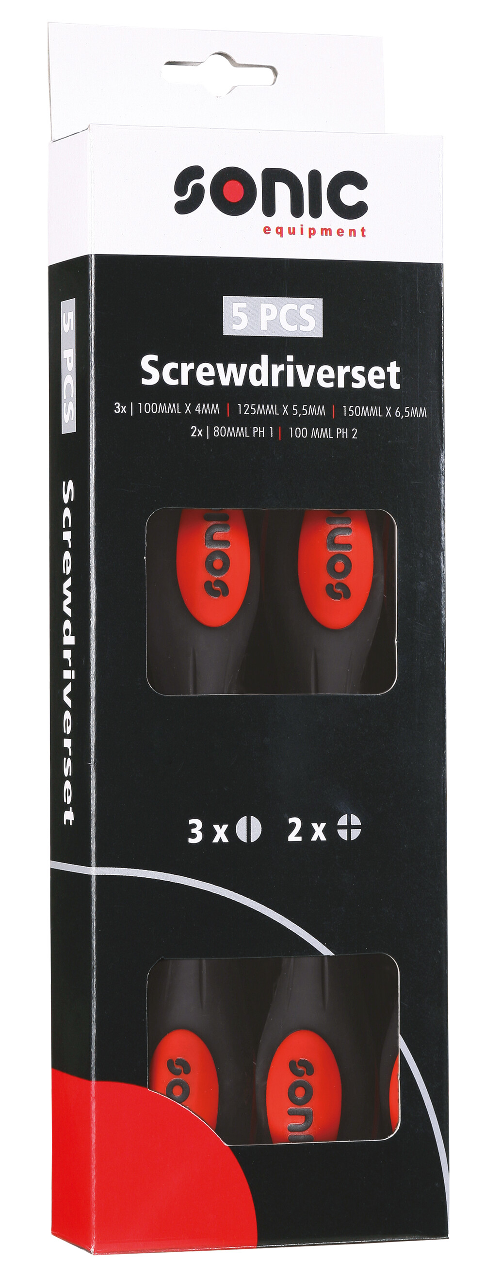 Werkzeug Sonic Schraubendrehersatz 5-tlg. 600512