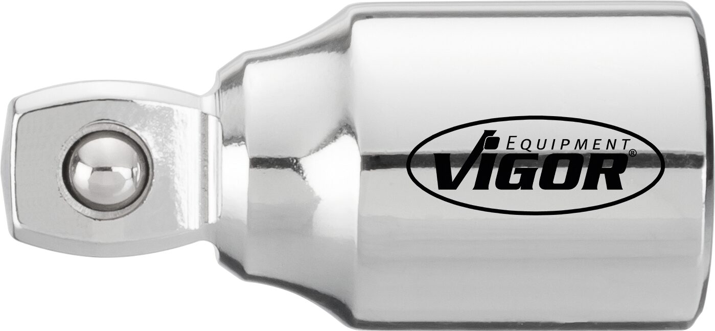 VIGOR Schwenkbare Verlängerung · V4317 · Vierkant hohl 12,5 mm (1/2 Zoll) · Vierkant massiv 12,5 mm (1/2 Zoll) · 50 mm