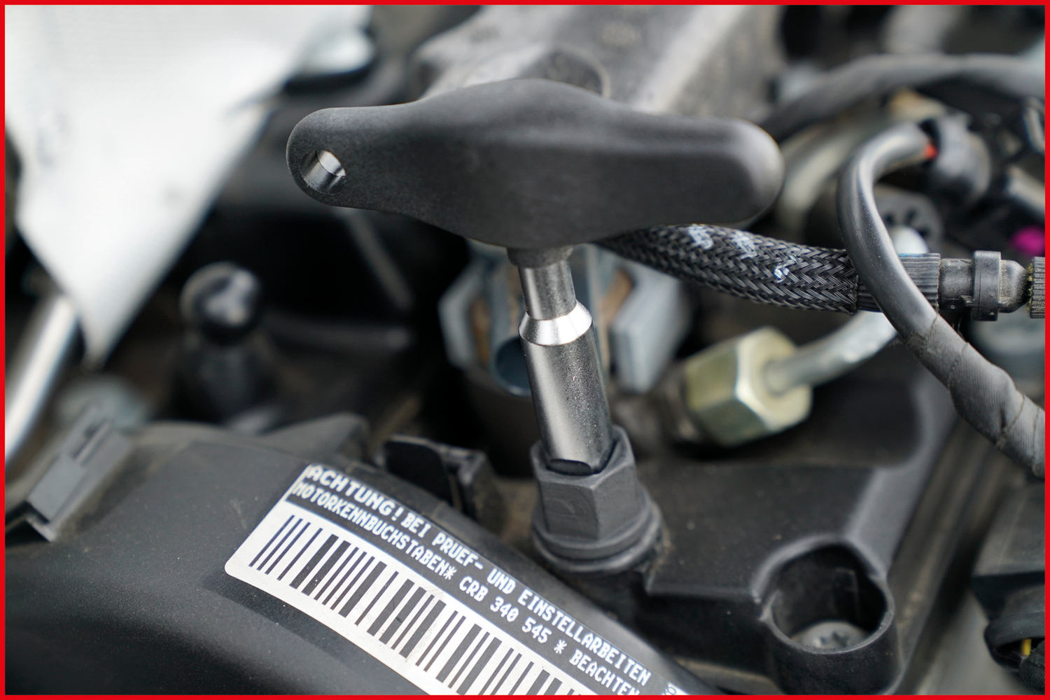 3/8" Öldienst-Spezialprofil-Satz für Kunststoff-Ölablassschrauben, 6-tlg