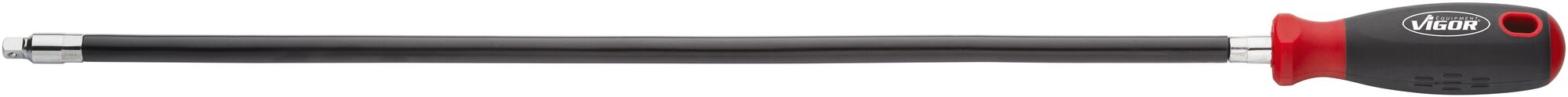 VIGOR Schraubendreher Satz · extra lang · flexibel · V5485N · Sechskant massiv 6,3 (1/4 Zoll), Vierkant hohl 6,3 mm (1/4 Zoll) · Außen Sechskant Profil, Innen TORX® Profil, Kreuzschlitz Profil PH, Schlitz Profil · 500 mm · Anzahl Werkzeuge: 18