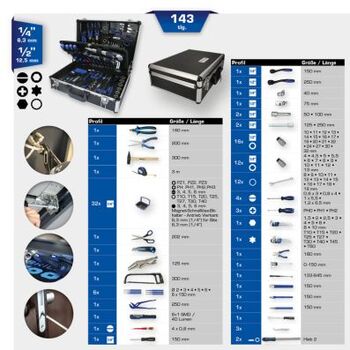 Werkzeugsatz KS TOOLS  BT024143