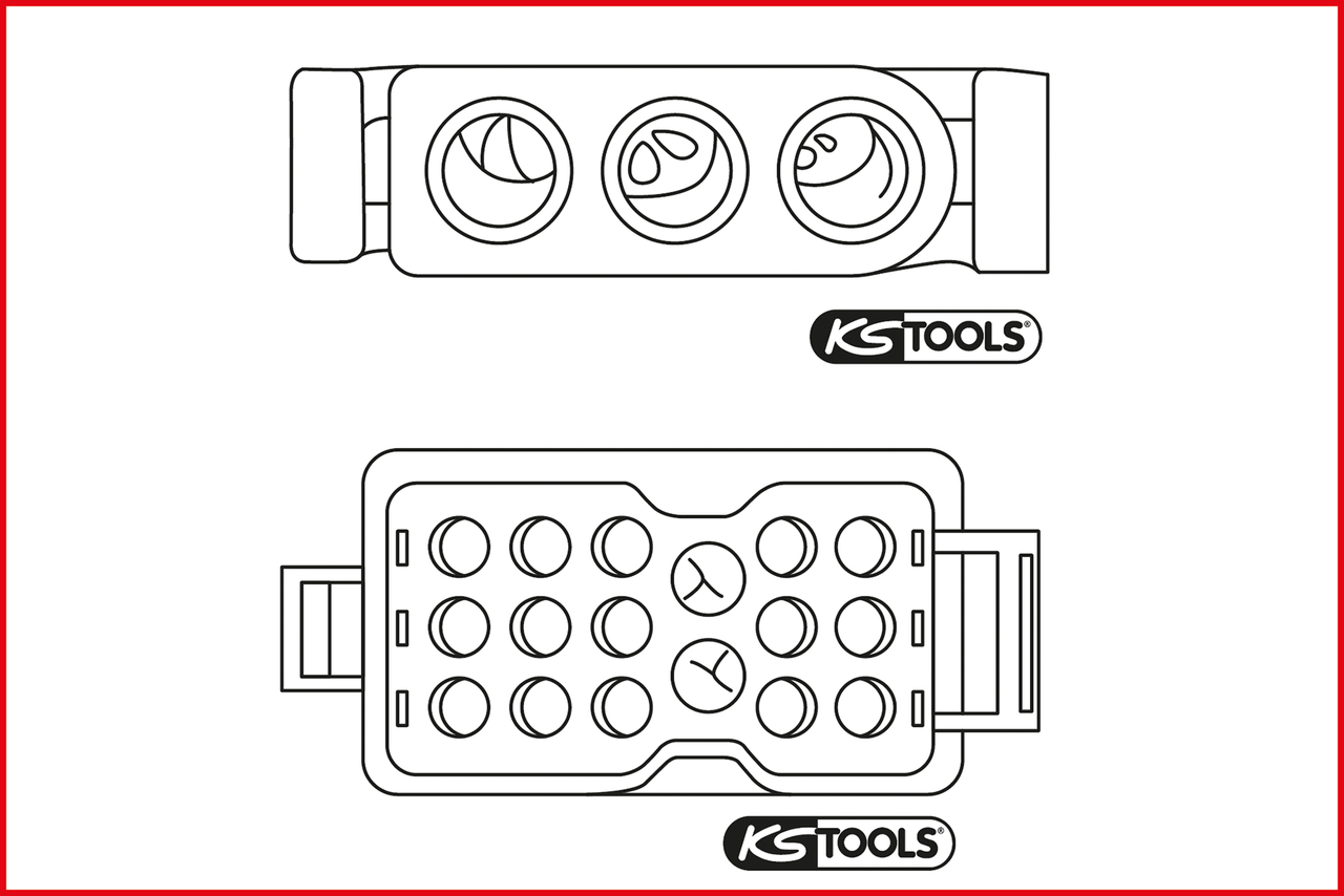 Universal Kabel-Entriegelungswerkzeug-Satz, 3-tlg