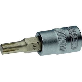 1/4" Bit-Stecknuss für RIBE®-Schrauben, M5, Länge 37 mm