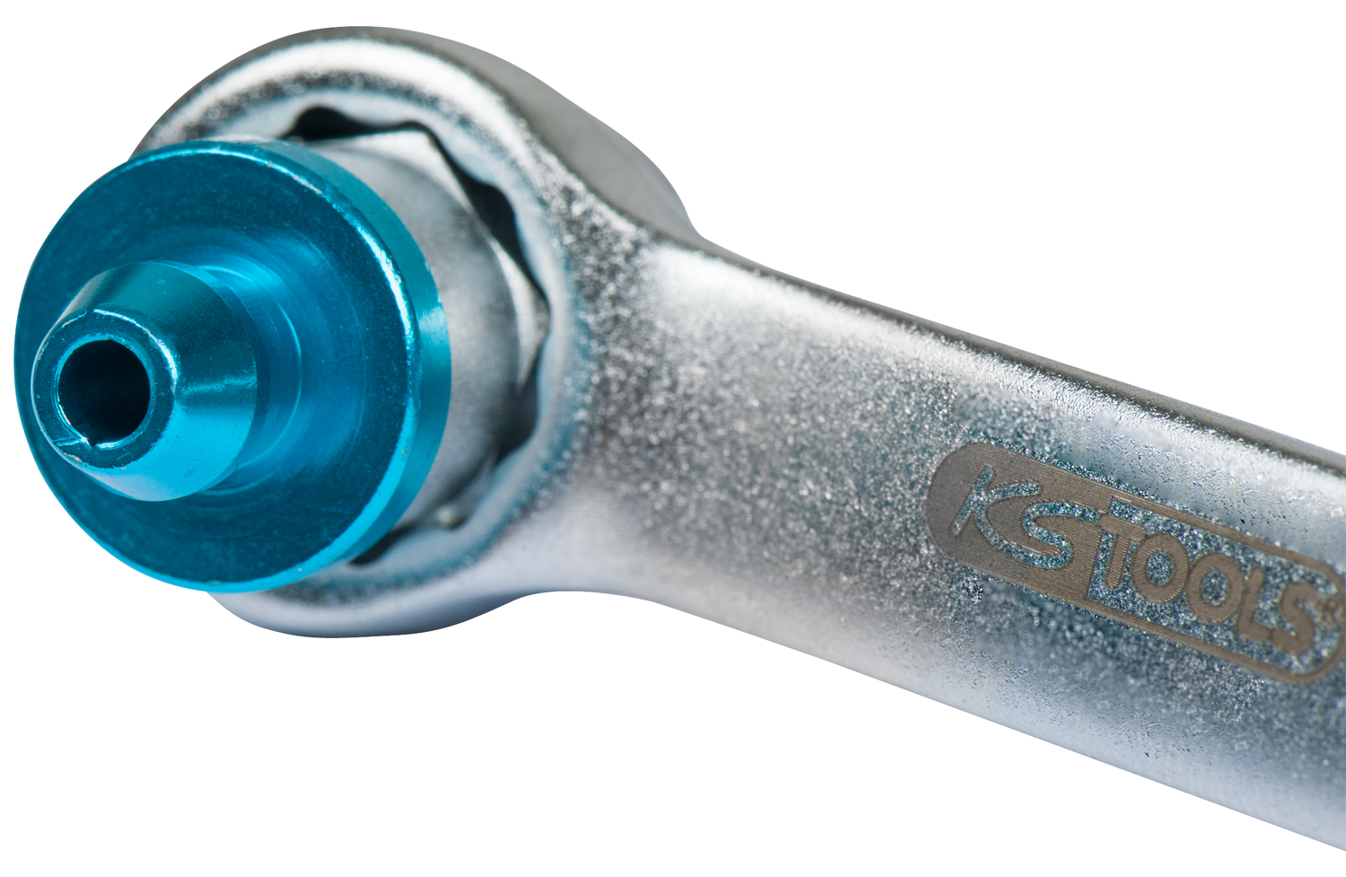 Bremsen-Entlüftungsschlüssel, extra kurz, 8 mm, blau