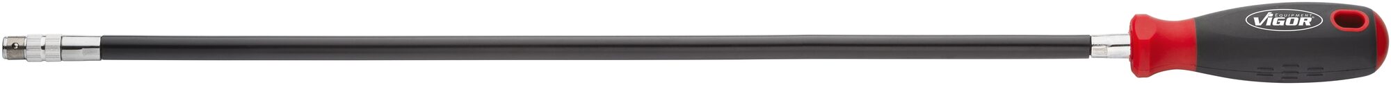 VIGOR Schraubendreher Satz · extra lang · flexibel · V5485N · Sechskant massiv 6,3 (1/4 Zoll), Vierkant hohl 6,3 mm (1/4 Zoll) · Außen Sechskant Profil, Innen TORX® Profil, Kreuzschlitz Profil PH, Schlitz Profil · 500 mm · Anzahl Werkzeuge: 18