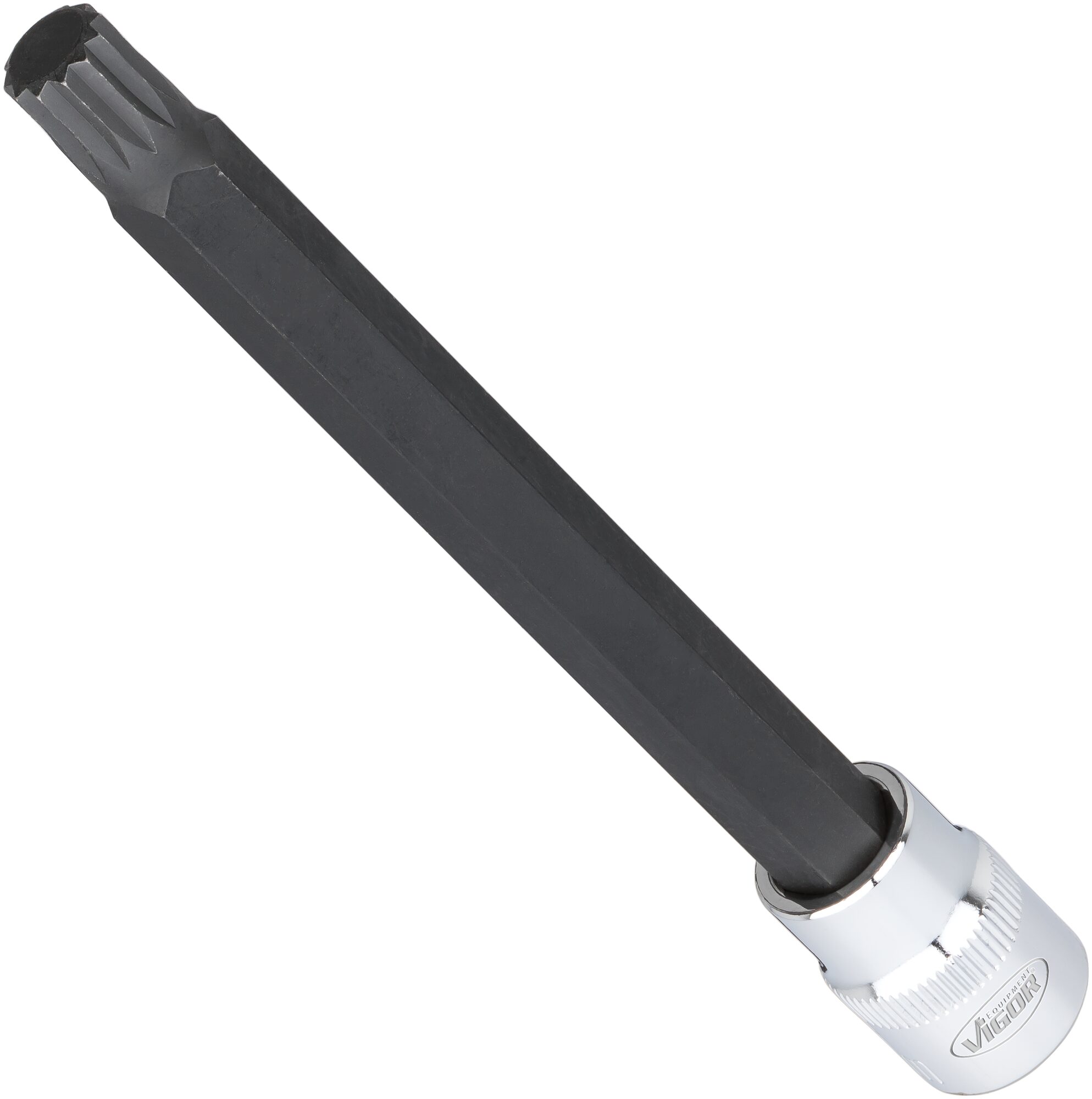 VIGOR Innenvielzahn Schraubendreher-Einsatz Satz (XZN) · V6018 · Vierkant hohl 10 mm (3/8 Zoll) · Innen Vielzahn Profil XZN · M5 – M16 · Anzahl Werkzeuge: 26