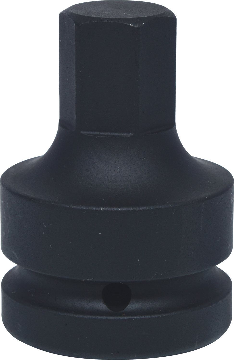 1" Kraft-Bit-Stecknuss Innensechskant, kurz, 24 mm