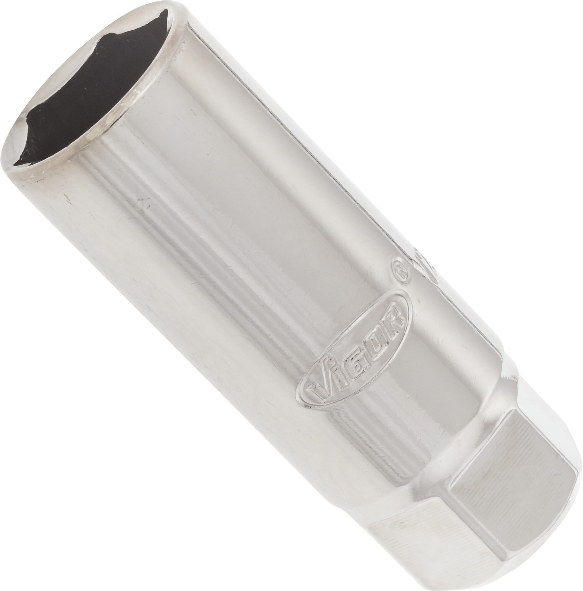 VIGOR Zündkerzen-Einsatz · V2613N · Vierkant hohl 10 mm (3/8 Zoll) · Außen Sechskant Profil · 18 mm