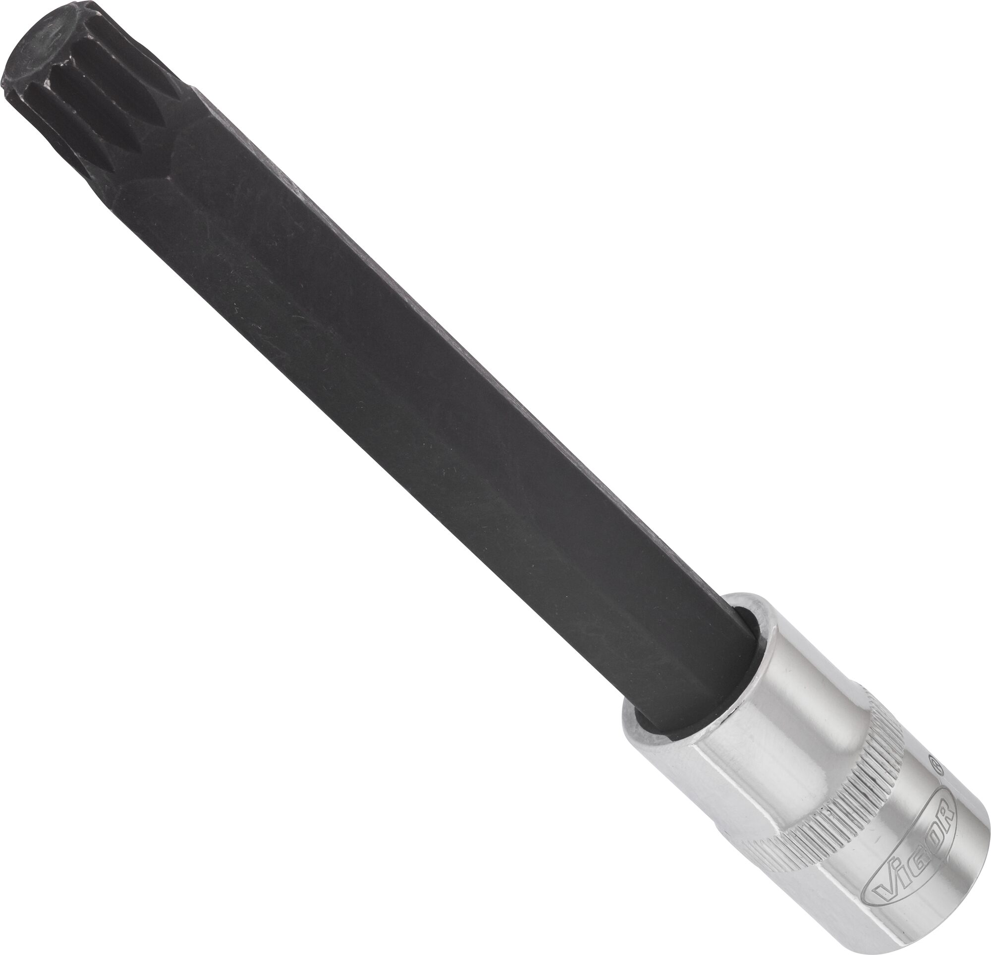 VIGOR Innenvielzahn Schraubendreher-Einsatz (XZN) · V2132 · Vierkant hohl 12,5 mm (1/2 Zoll) · Innen Vielzahn Profil XZN · M14
