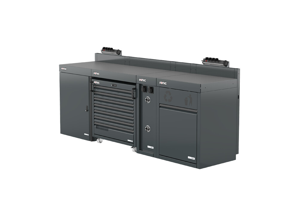 Werkzeug-Ablageschale Sonic MSS+ Schrankwand halb hoch 2690mm 5770006