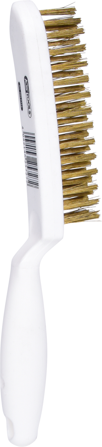 Messingdraht-Handdrahtbürste 3-reihig, 285mm