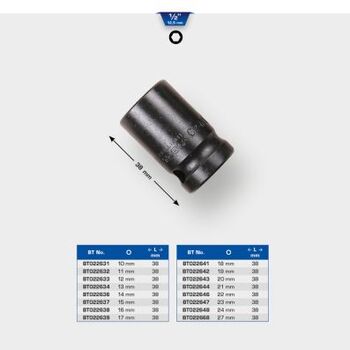 Kraft-Stecknuss KS TOOLS  BT022637