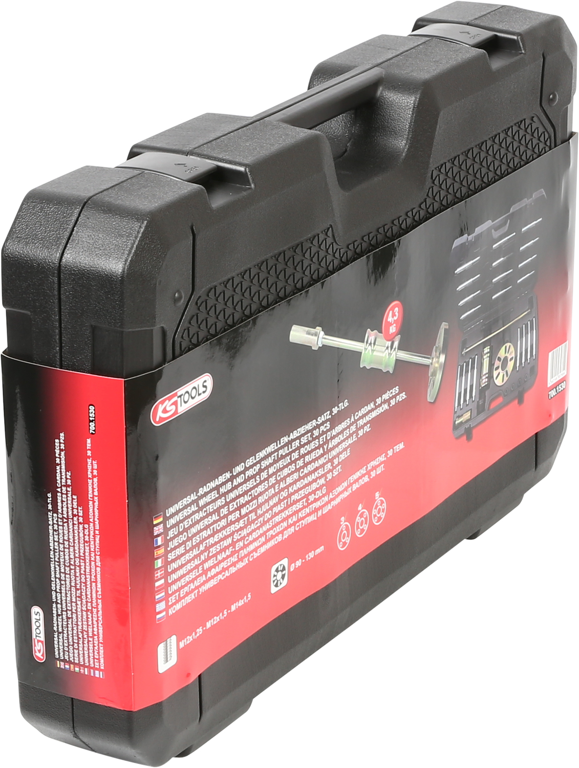 Universal-Radnaben- und Gelenkwellen-Abzieher-Satz, 30-tlg