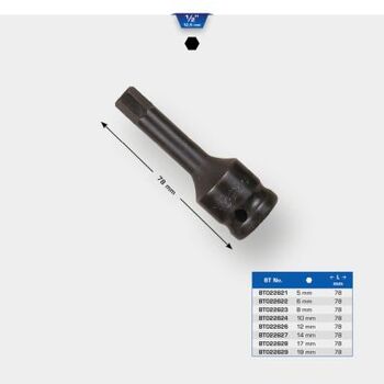 Kraft-Stecknuss KS TOOLS  BT022626