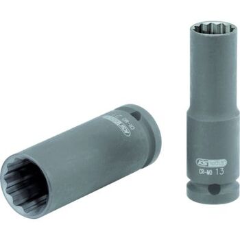 1/2" 12-kant-Kraft-Stecknuss, lang, 31 mm