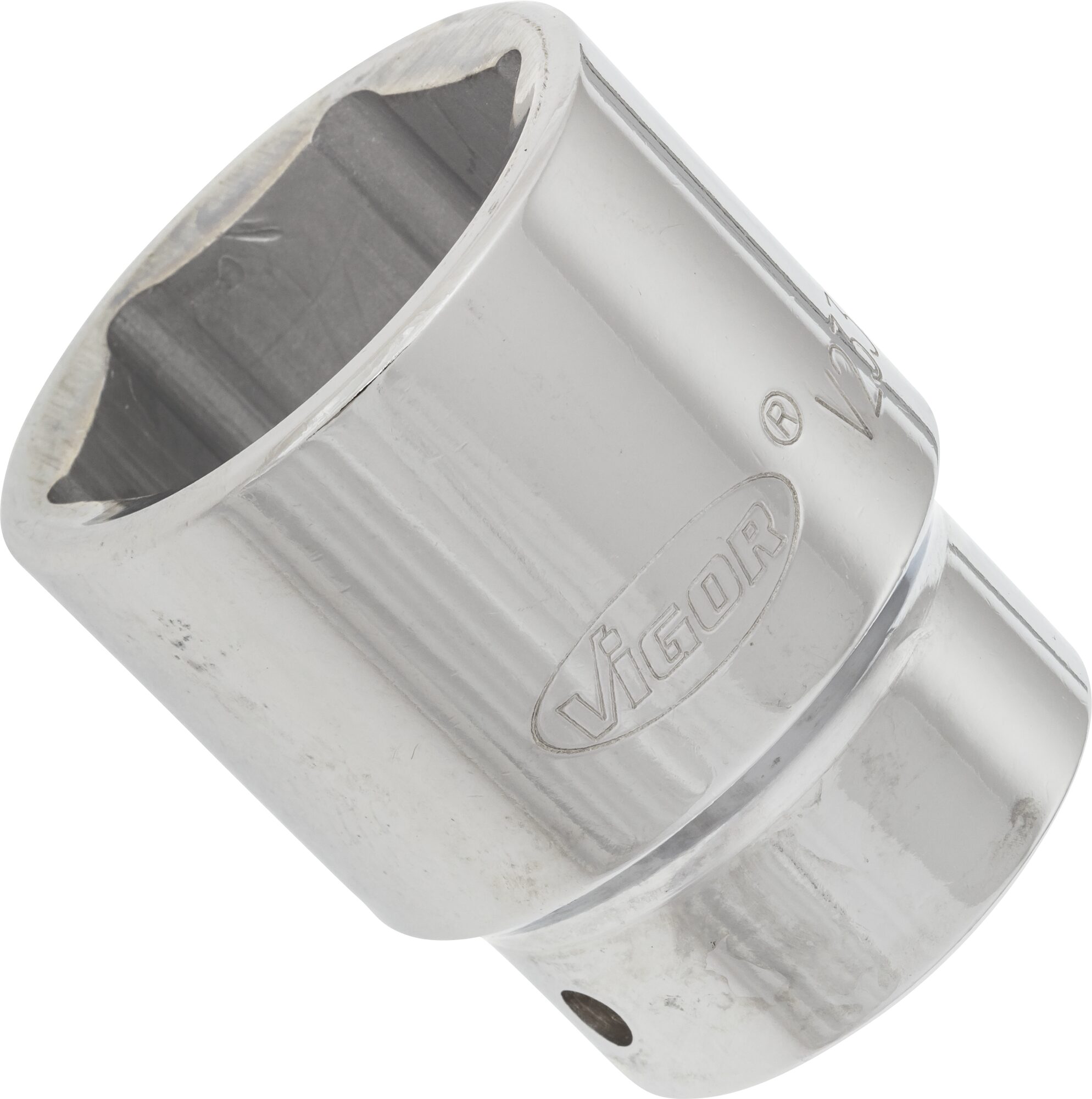 VIGOR Steckschlüsseleinsatz · V2333N · Vierkant hohl 20 mm (3/4 Zoll) · Außen Sechskant Profil · 36 mm