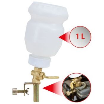 Nachfüllflaschen-Einheit für Bremsentlüftung