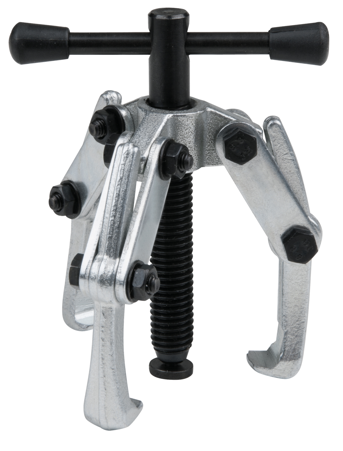 Polklemmen-Abzieher 3-armig mit Knebel, M10x80mm