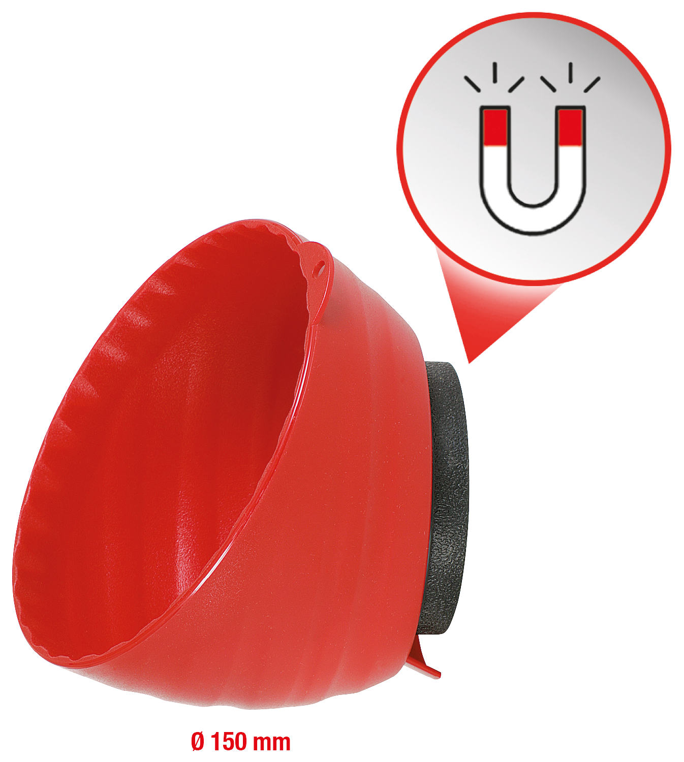 Kunststoff-Magnet-Schale, Ø 150mm