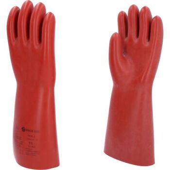 Elektriker-Schutzhandschuh mit mechanischen und thermischen Schutz, Größe 11, Klasse 3, rot