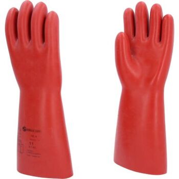Elektriker-Schutzhandschuh mit mechanischem Schutz, Größe 11, Klasse 4, rot