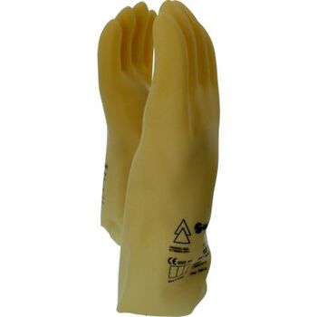 Elektriker-Schutzhandschuh mit Schutzisolierung, Größe 12, Klasse 00, weiß