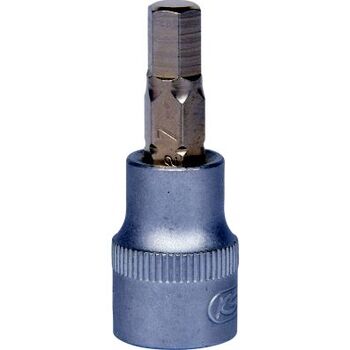 3/8" Bit-Stecknuss Innensechskant, 7mm