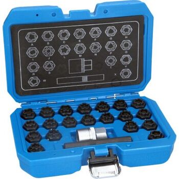 Lösewerkzeugsatz, Felgenschloss KS TOOLS  BT691360