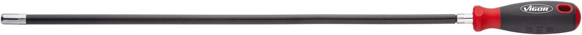 VIGOR Schraubendreher Satz · extra lang · flexibel · V5485N · Sechskant massiv 6,3 (1/4 Zoll), Vierkant hohl 6,3 mm (1/4 Zoll) · Außen Sechskant Profil, Innen TORX® Profil, Kreuzschlitz Profil PH, Schlitz Profil · 500 mm · Anzahl Werkzeuge: 18
